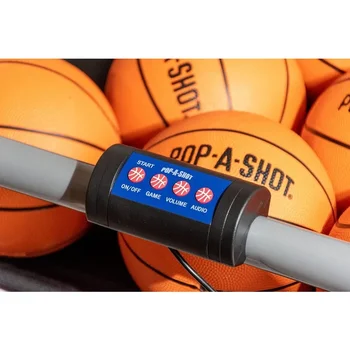 Pop-A-Shot  Indoor/Outdoor Dual Shot | Arcade Basketball Fun, Inside or Out | Sensor Scoring 16 Game Modes 6