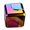 Square Magic Dice Metal Rotate Cube Fidget Spinner Antistress EDC Fingertip Toys Hand Spinning Learning Vent Desktop Game Gifts 1