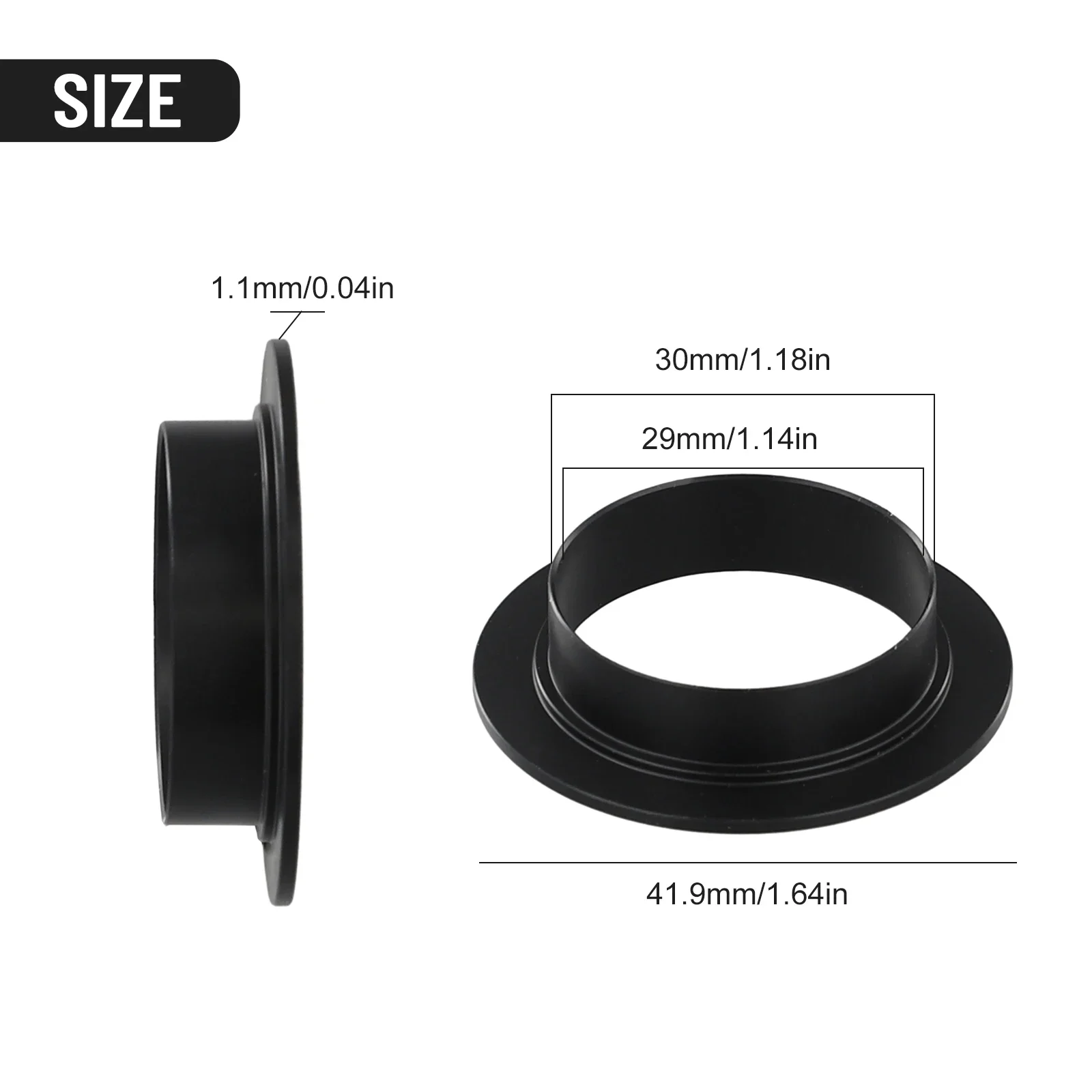 Bike Bottom Shaft Bracket Adapter Bicycle Side Cover Patcher For DUB For BSA BB Bicycle Center Shaft Adapter Sleeve bicycle bottom bracket adapter bicycle bottom brackets adapter