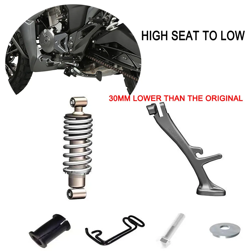 

Side Bracket Support For Zontes G1 125 125-U 125-U1 125-U2 Motorcycle Pedal High Seat To Low 155U 155U1 155U2