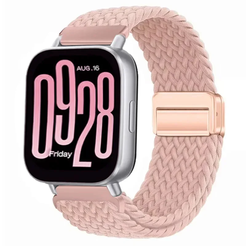 Nylon Loop Magnetic Braided Strap - Comfortable Wristband Bracelet