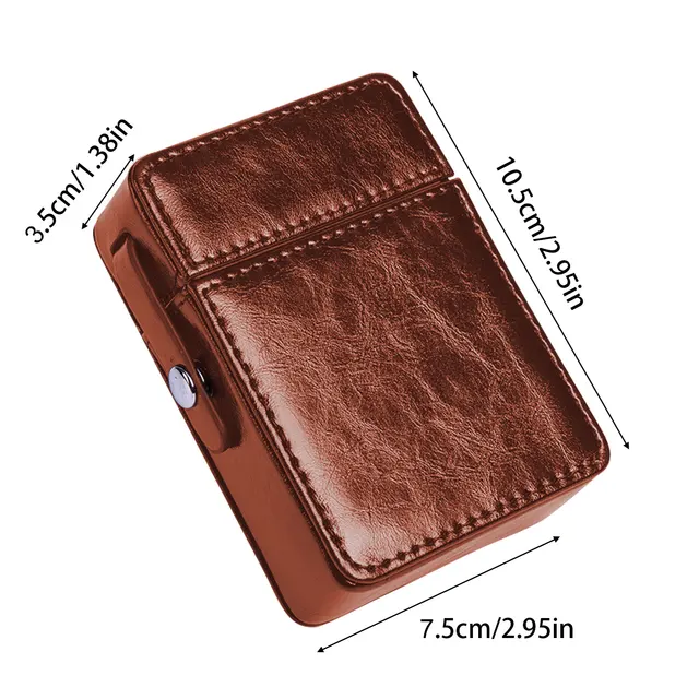 Portasigarette In Metallo Slim - Elegante | Compatto | Per Uomo E Donna | Regalo Stiloso - Foto 11