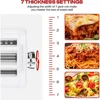 Manual Pasta Maker Machine,3-in-1 Pasta Maker with 7 Adjustable Thickness Settings,Noodle Maker,Manual Pasta Maker 6
