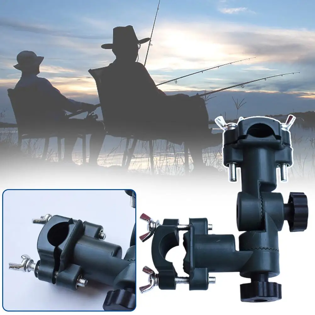 Description Picture 4 of itemOutdoor Fishing Umbrella Stand Multifunctional Connector Double Folding Support Frame Fishing Chair Mount Bracket Clamp