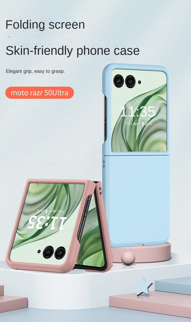 Slim Ultra Thin Hard Protective Phone Case with Camera Protection and Premium Touch Feel
