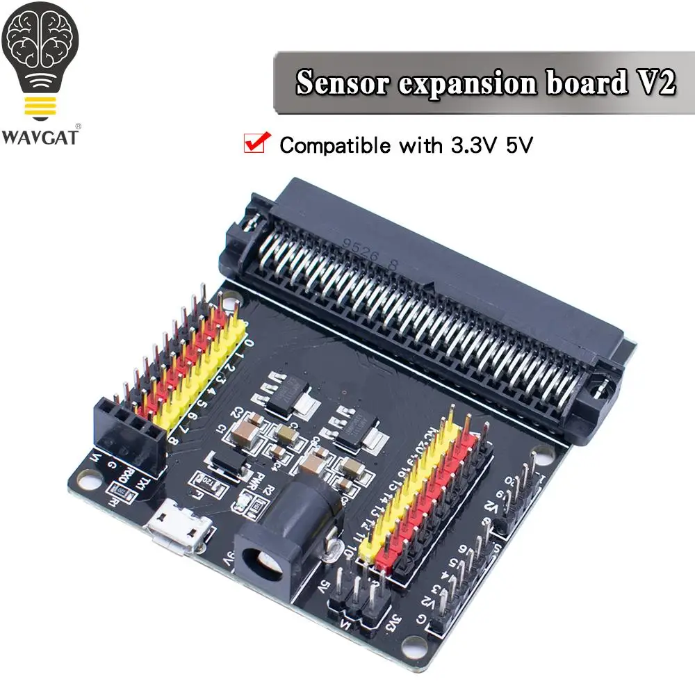 Плата расширения WAVGAT V2 для Micro Bit diy electronics