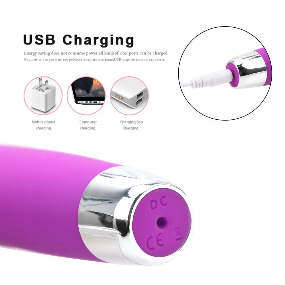 G Spot Clit Stimulator Vibrator Waterproof AV Vibrating Sticks Strong Frequency Orgasm Nipple Massager Se_voghion.com