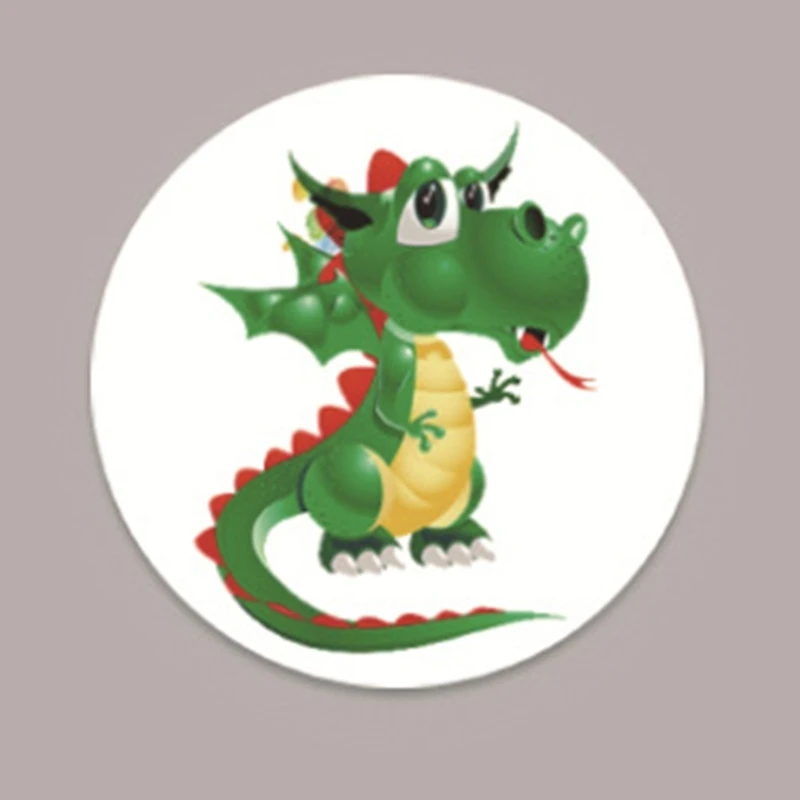 Potty Training Stickers Reusable Cartoon Dinosaur Pattern Sticker for Boys Girls Toilet  Color Changing Pee Stickers 4
