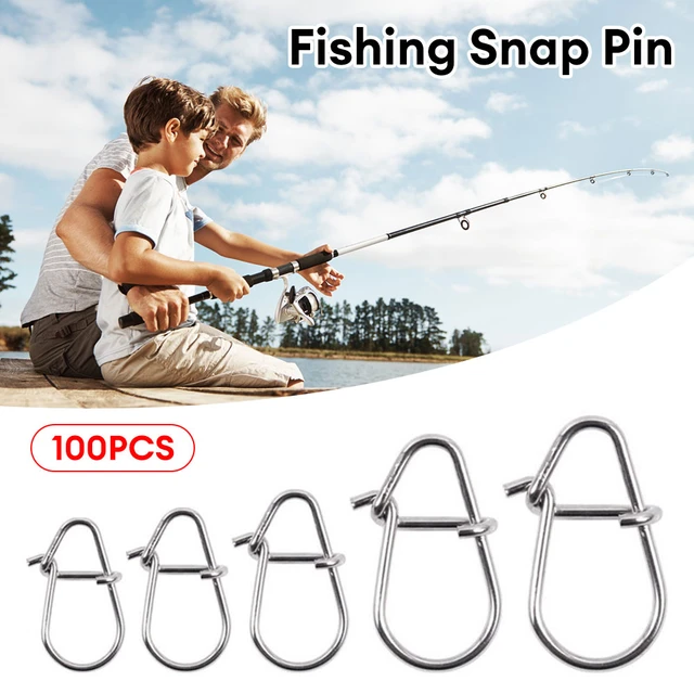 Stainless Steel Fishing Swivel Barrel  Stainless Steel Fishing Connector -  100pcs - Aliexpress
