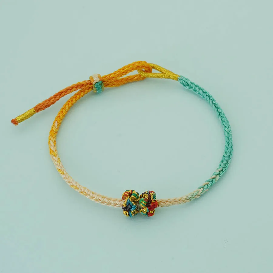 Handmade Chinese Style Woven String Bracelet for Women