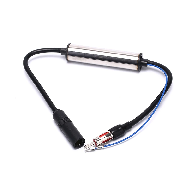 

Car Antenna Plug Radio FM Inline Aerial Signal Amplifier Booster Extension Cable
