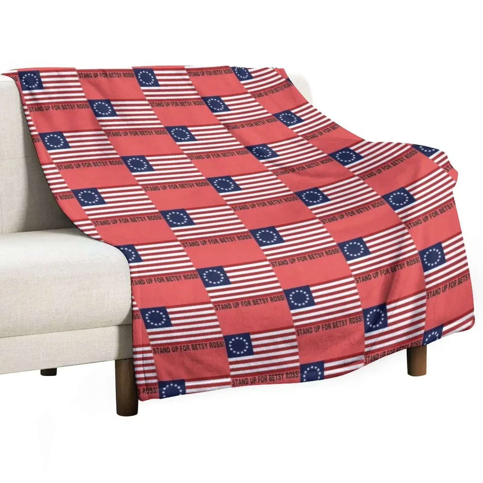 

Stand up for Betsy Ross Rush Limbaugh Throw Blanket Thin Cute Plaid Luxury Brand Blankets