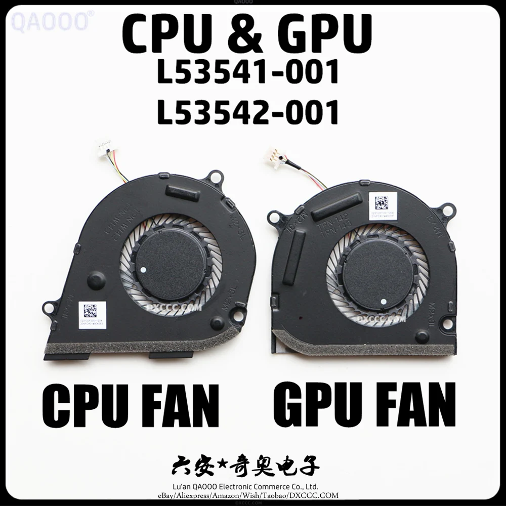 

Кулер QAOOO L53541-001 / L53542-001 для HP ENVY X360 15-DR 15-DR0004TX 15-DR0006TX 15-DR1018TX TPN-W142 TPN-W143