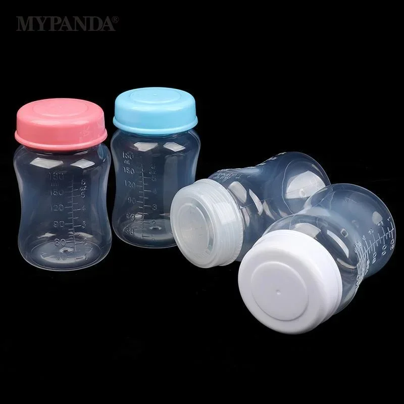 180ml Breast Milk Storage Bottle Wide Neck Infant Newborn Food Freezer Fresh Cup