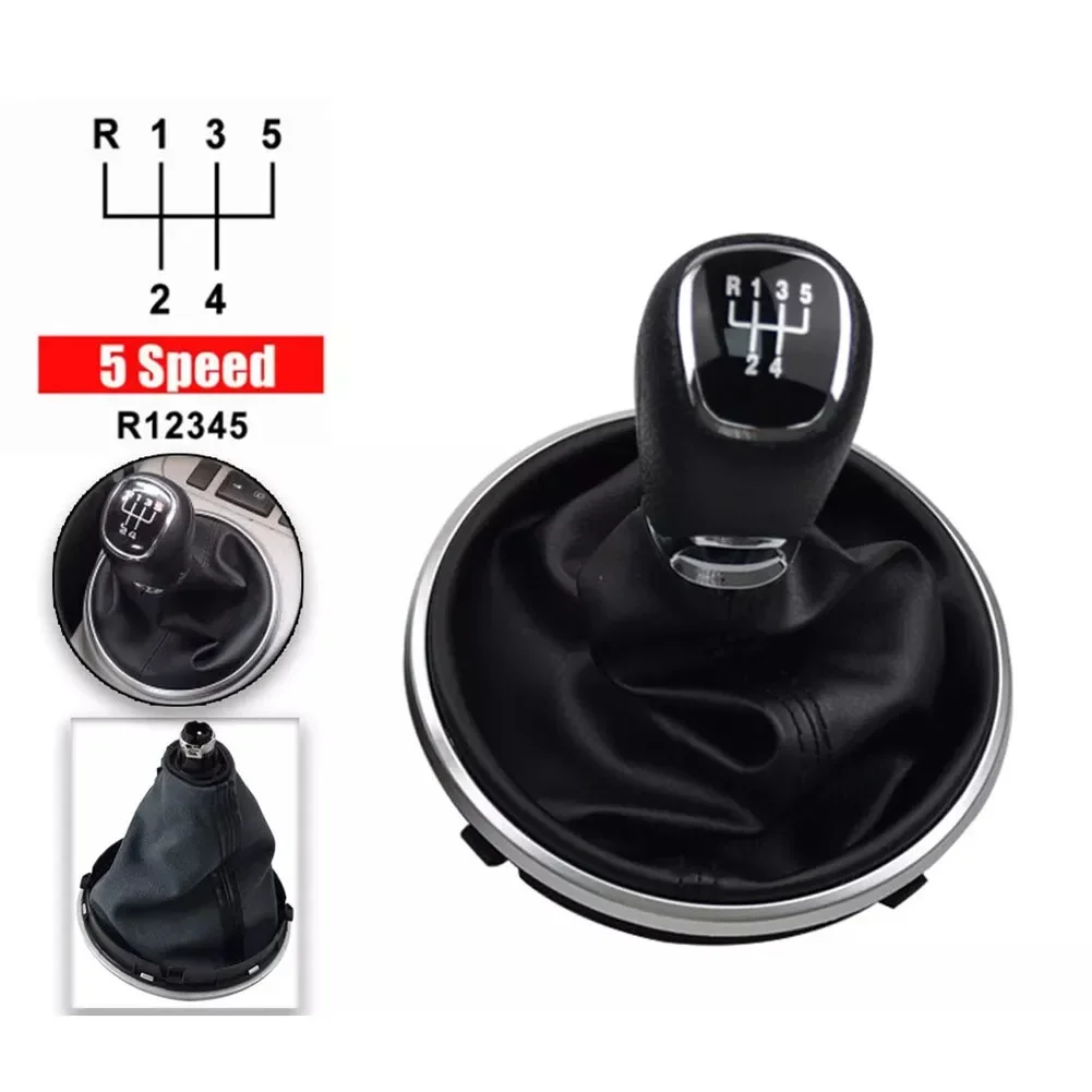 Replacement Gear Shift Knob Gaiter Frame Suitable for Skoda Fabia II MK2 Models 2007-2014 Manual Design