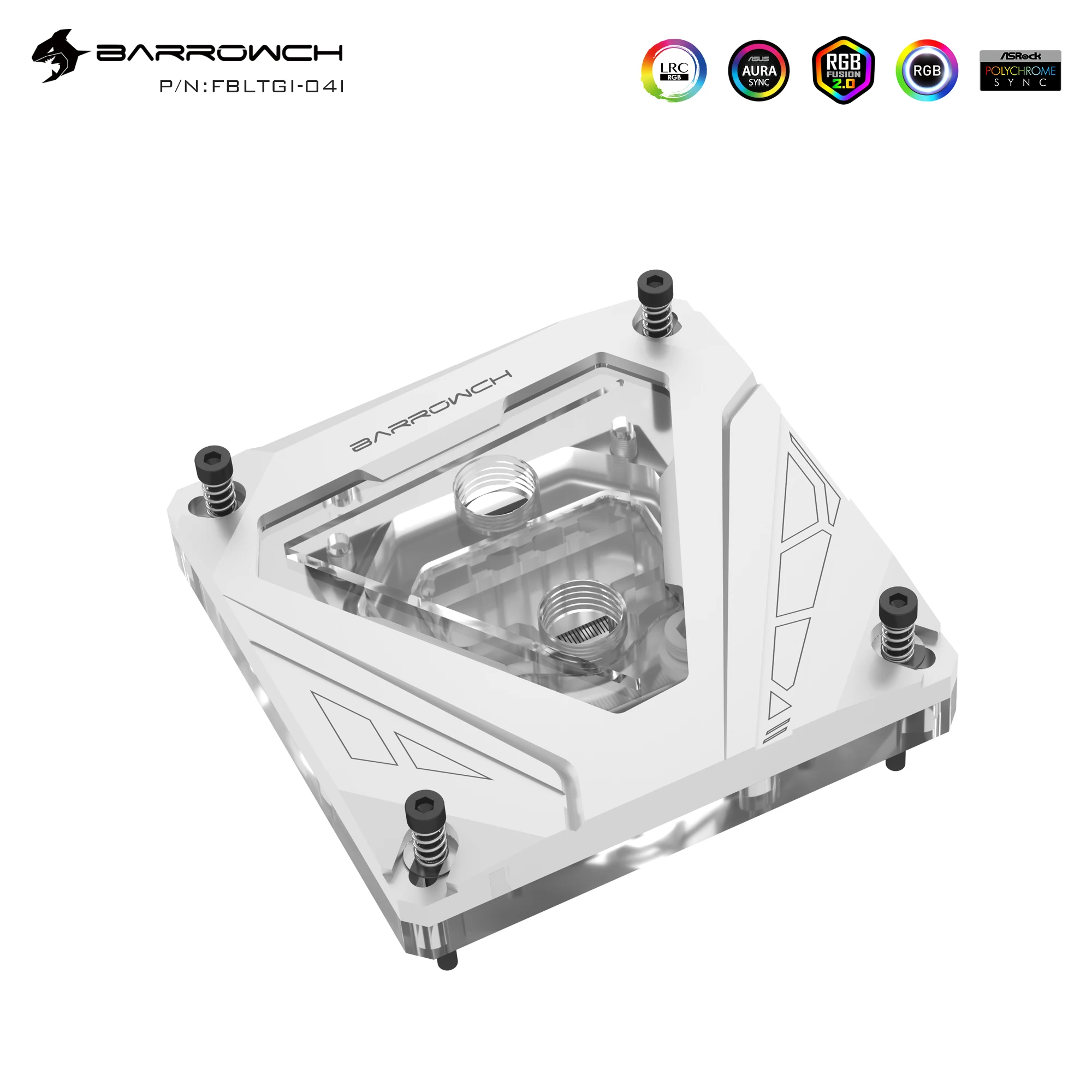 Barrowch CPU Water Cooling Block M Series for AMD Ryzen AM4 AM3