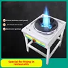 Commercial Wok Gas Burner Hotel Restaurant Energy Saving Fierce Fire Stove Liquefied Gas Stove for Kitchen Home Single Cooktop 4