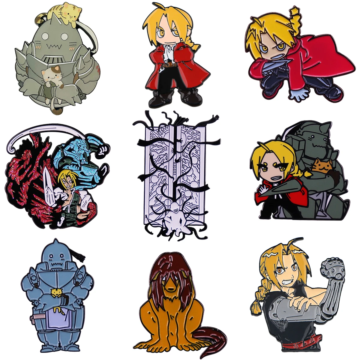 

Anime Enamel Brooches Cool Character Pins Clothing Backpack Lapel Badges Fashion Jewelry Accessories For Friends Souvenir Gifts
