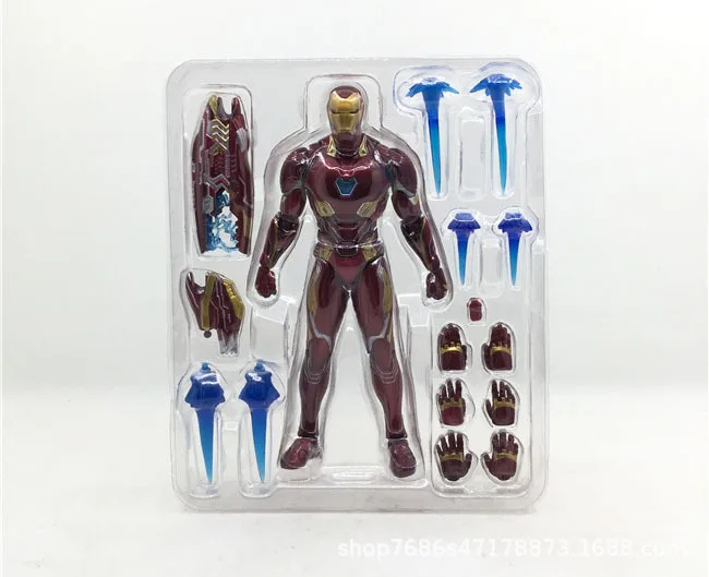 Muñeco Avengers Infinity War Figura Iron Man + Accesorios En Colombia