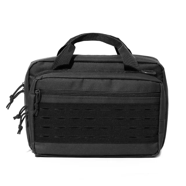 Outdoor Tactical Storage Crossbody Bag Gun Holster Sports Magic Tape Utility Pouch Multi-Functional Military Fan Gear 5