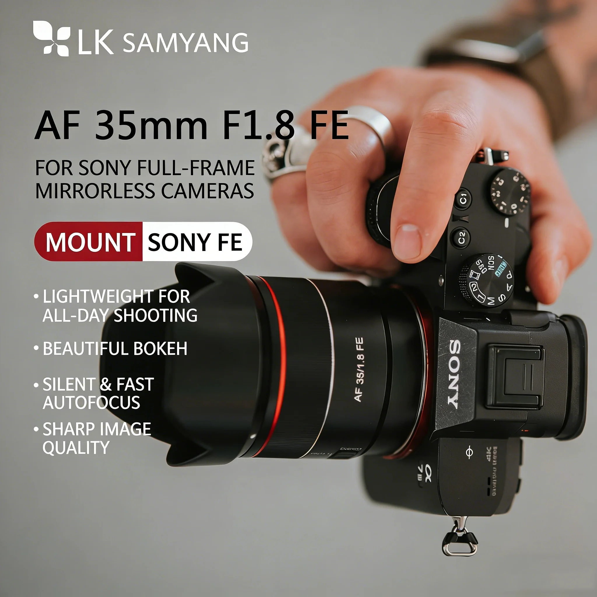 삼양 AF 35mm f1.8 FE 렌즈,  E/FE A7RIII A7 PK 빌트록스 7..