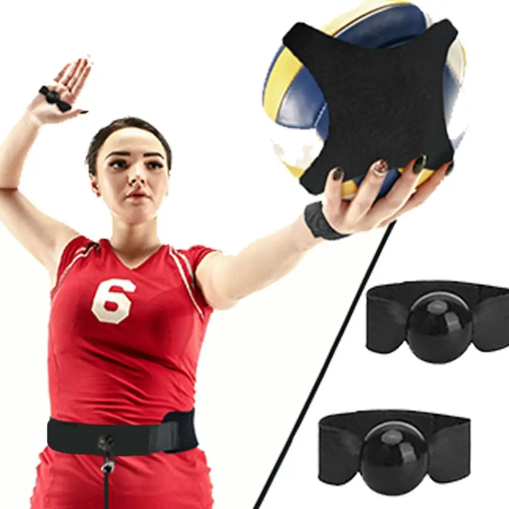 Elasticity Volleyball Training Kit Improves Dribbling Skills Soccer Training Aid Volleyball Spike Trainer Adjustable Creativity