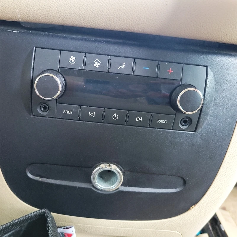 Bouton de commande arrière Radio audio pour 22912547 Bouton de  climatisation de voiture Interrupteur de garniture