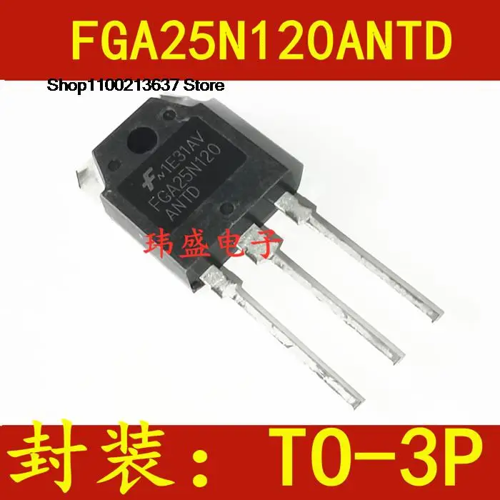 

5 шт. FGA25N120 FGA25N120ANTD 25N120 IGBT