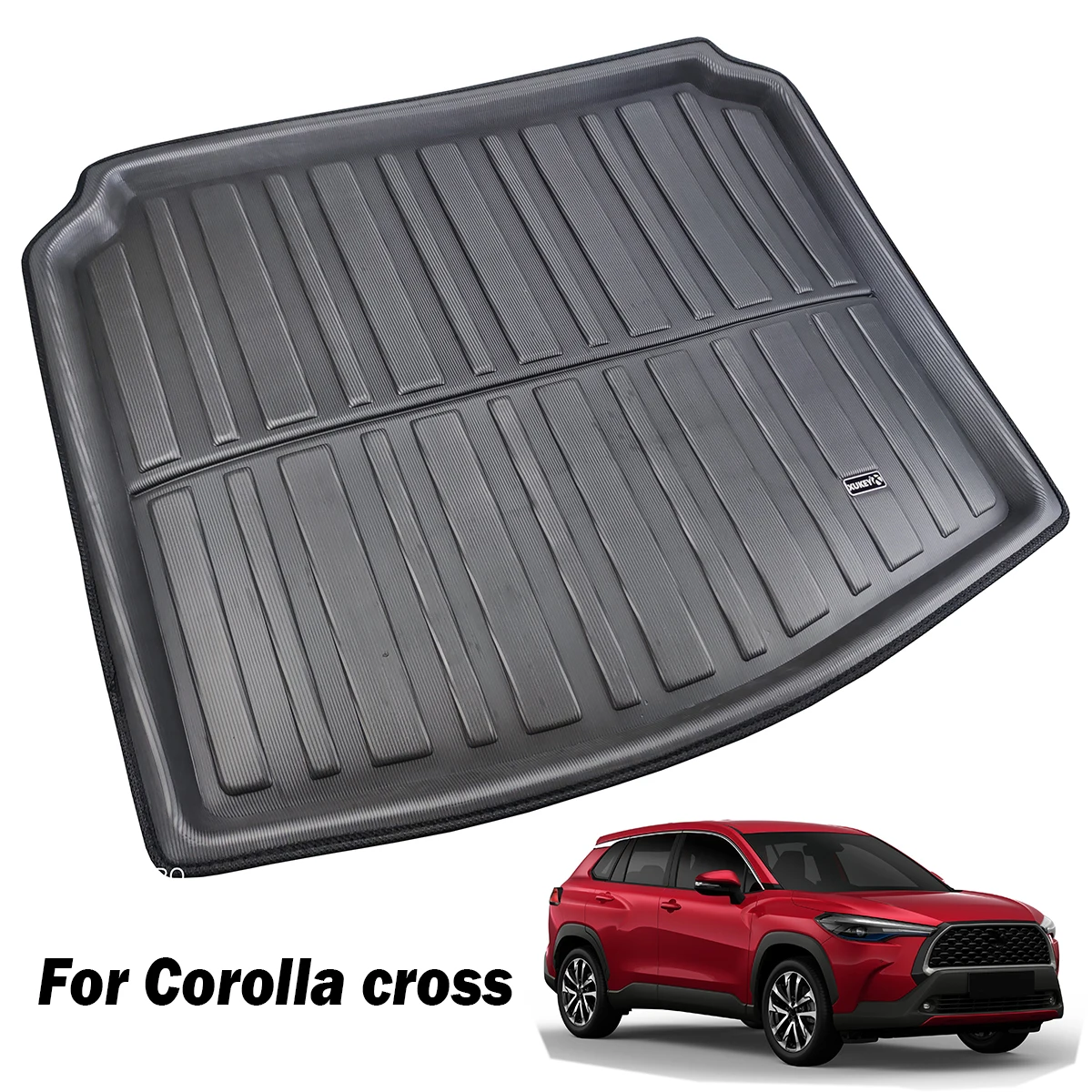 

For Toyota Corolla Cross SUV XG10 2020 2021 2022 2023 Car Boot Cargo Liner Rear Trunk Floor Mat Tray Carpet Heavy Duty Interior