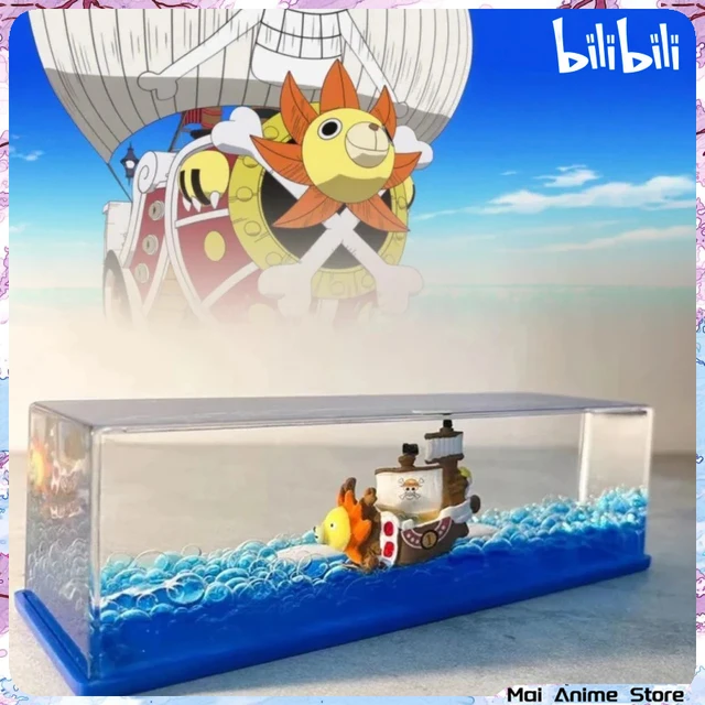 One Piece Action Figures - Floating Merry Thousand Sunny Barco, one piece  merry ship 