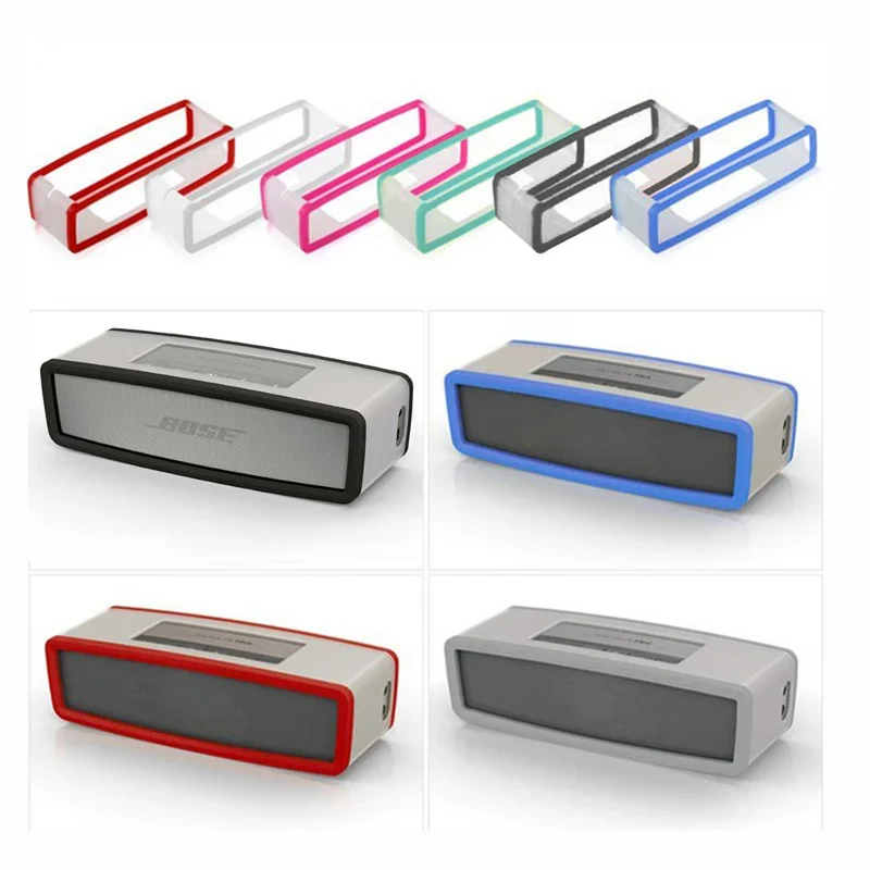 Silicone Portable Shockproof Speaker Case for Wireless Audio