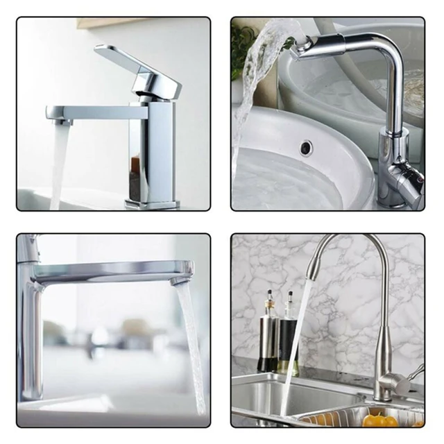 3x ทองเหลืองก๊อกน้ําประหยัดน้ํา Tap Aerator ตัวกรองแบบถอดเปลี่ยนได้ผสมหัวฉีดสําหรับ M24 Splash Head Tap Aerator ก๊อกน้ําอุปกรณ์เสริม 4