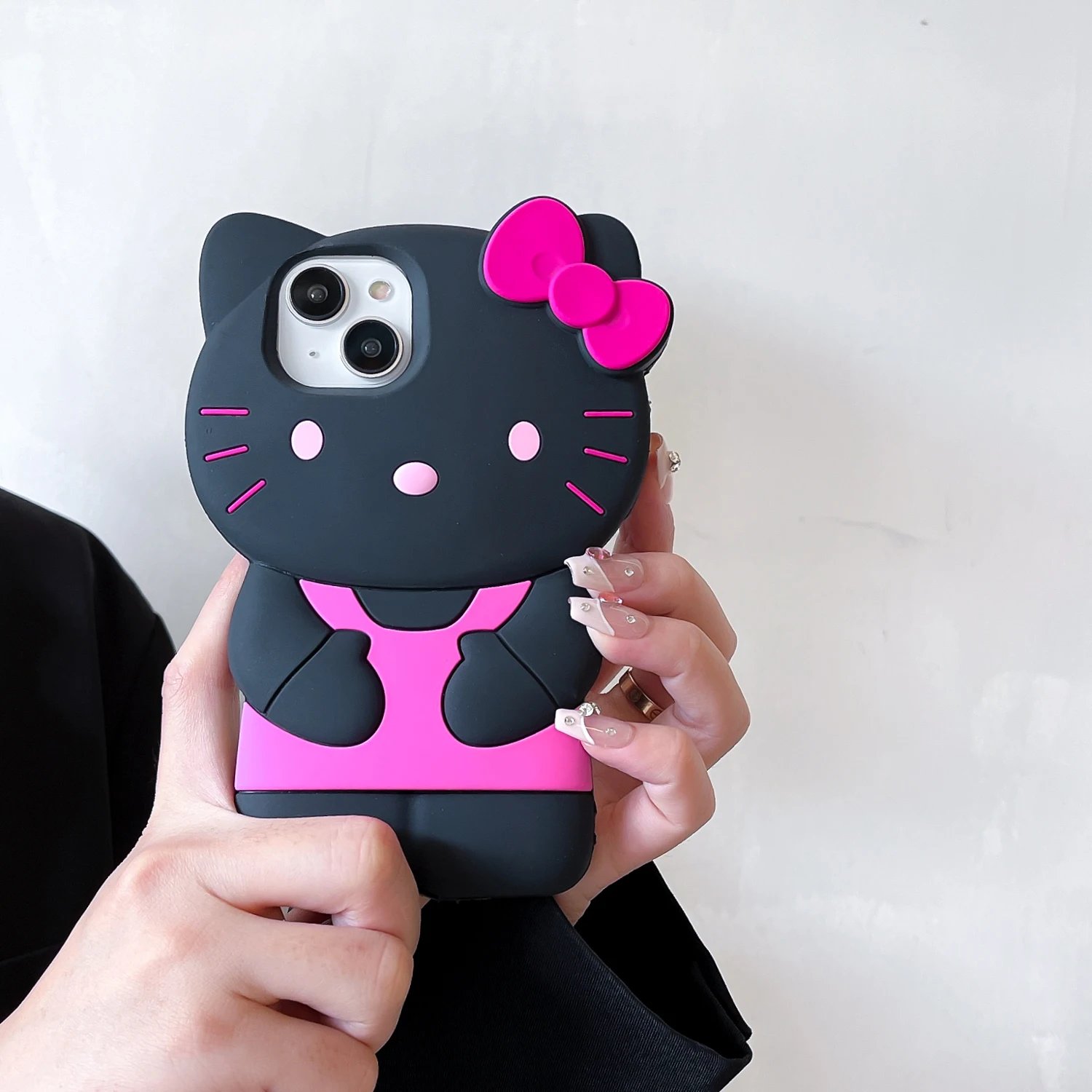 きょん iPhone14用 type3 スタッズカスタム For iPhone 13 14 Pro 15 11 12 Pro 15 Pro Max 13 Pro So Cute