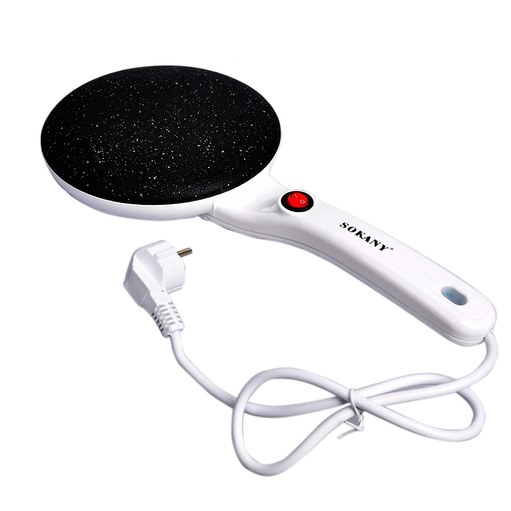 

Mini Non-stick Pizza Cake Pancake Machine Electric Crepe Maker Roti Frying Baking Pan Spring Roll Pastry Grill Home Kitchen 220V