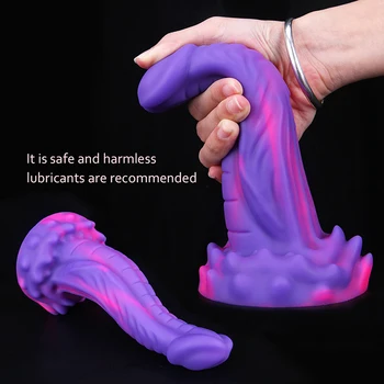Silicone Huge Dildo Soft Big Dildos Strong Suction Cup Penis Large Butt Plug Dragon Dildo Anal Sex Toys For Womans Masturbador 5