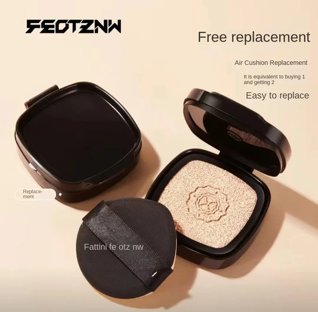 Feotznw Flawless Skin Beauty Makeup Holding Air Cushion CC Cream Concealer Moisturizing Liquid Foundation Facial Makeup 3