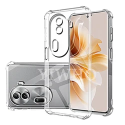 Transparent Phone Case with Protective Camera Lens Cover for Reno8T 4G