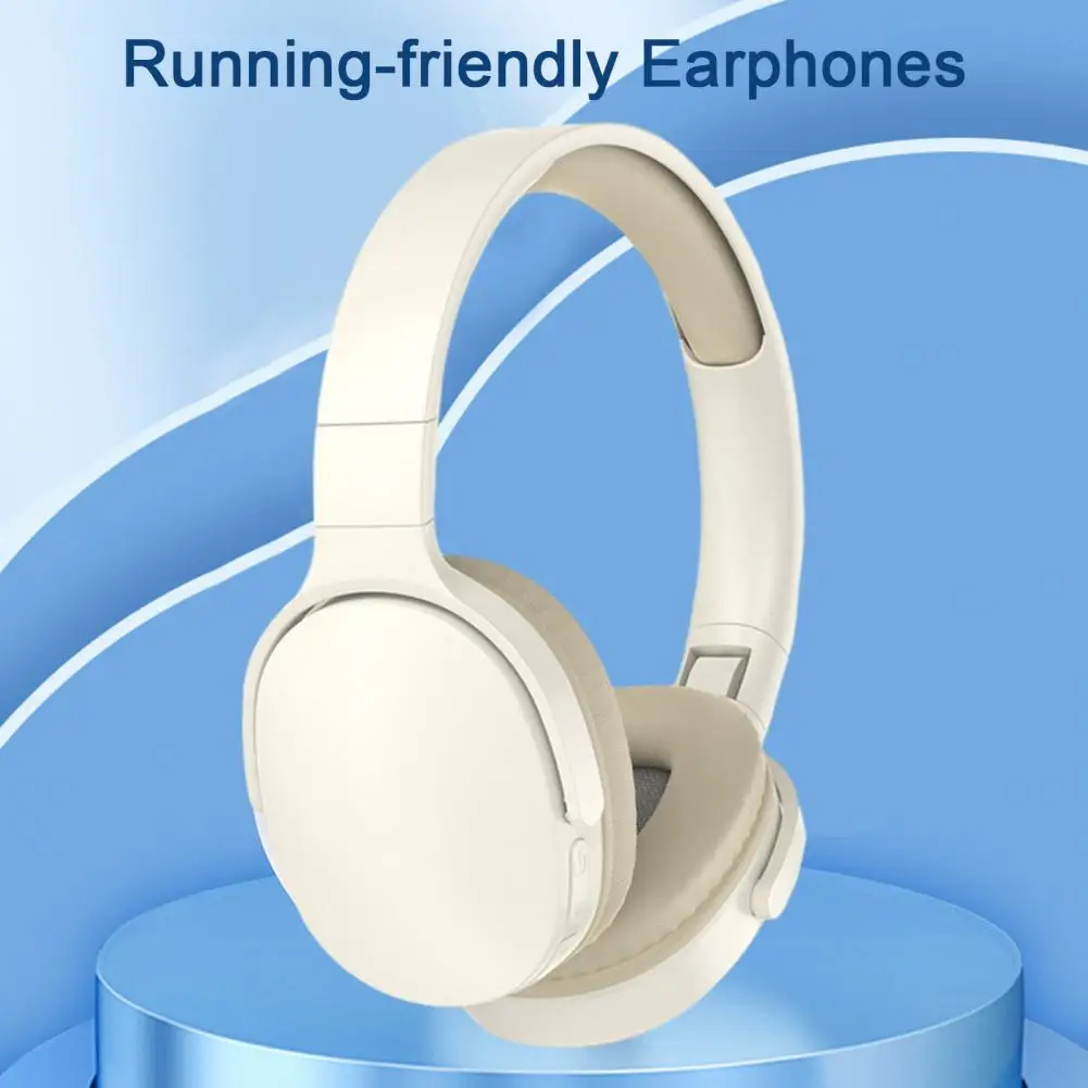 블루투스 호환 헤드폰 하이파이 사운드 헤드폰, 무선 오버 이어 게이밍 헤드셋, 데스크탑용 하이파이 스테레오 사운드