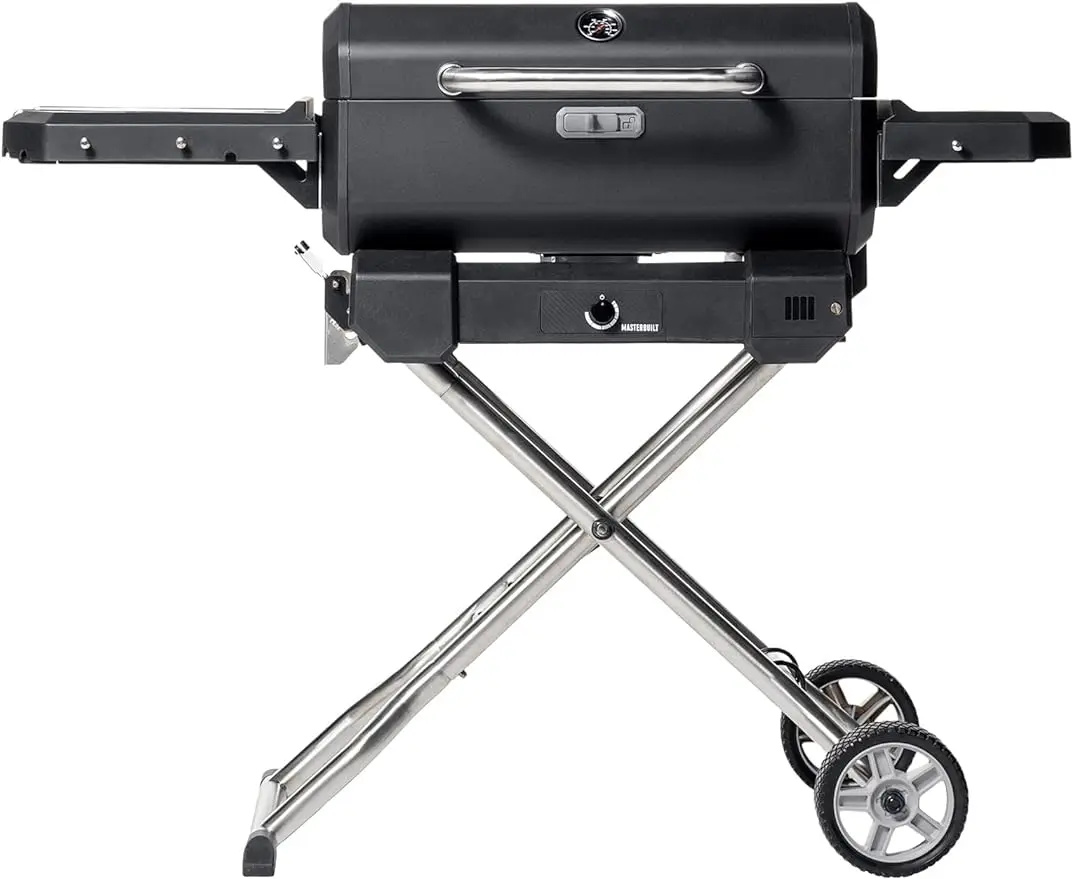 

Masterbuilt MB20040722 Portable Charcoal Grill with Cart, Black