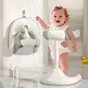 Non-slip Baby Bath Racks Shower Helper Handle Adjust Length Stand Foldable Baby Bathing Support Toddler Bathtub Wash Seat