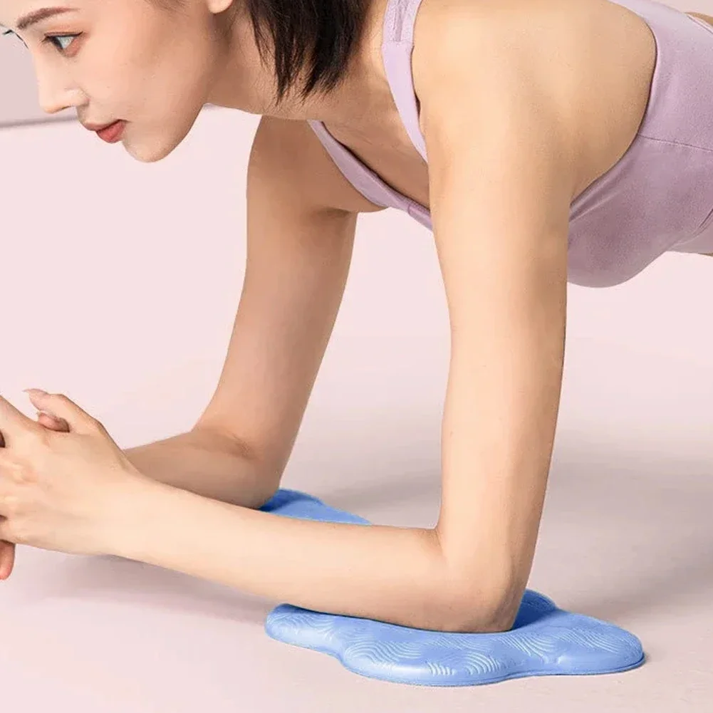 Thicken Yoga Knee Pad Cushion Wrist Hips Hands for Leg Arm Elbows Balance Exercise Fitness Pilates Yoga Mat Plank TPE Mat