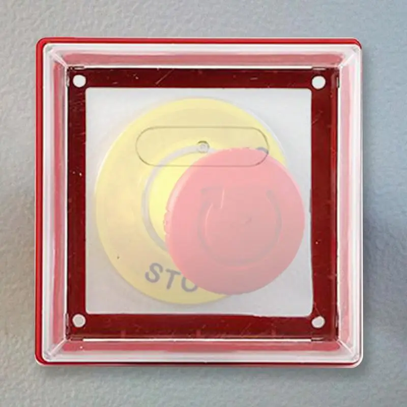 Transparent Push Button Cover Protector for Equipment Safety