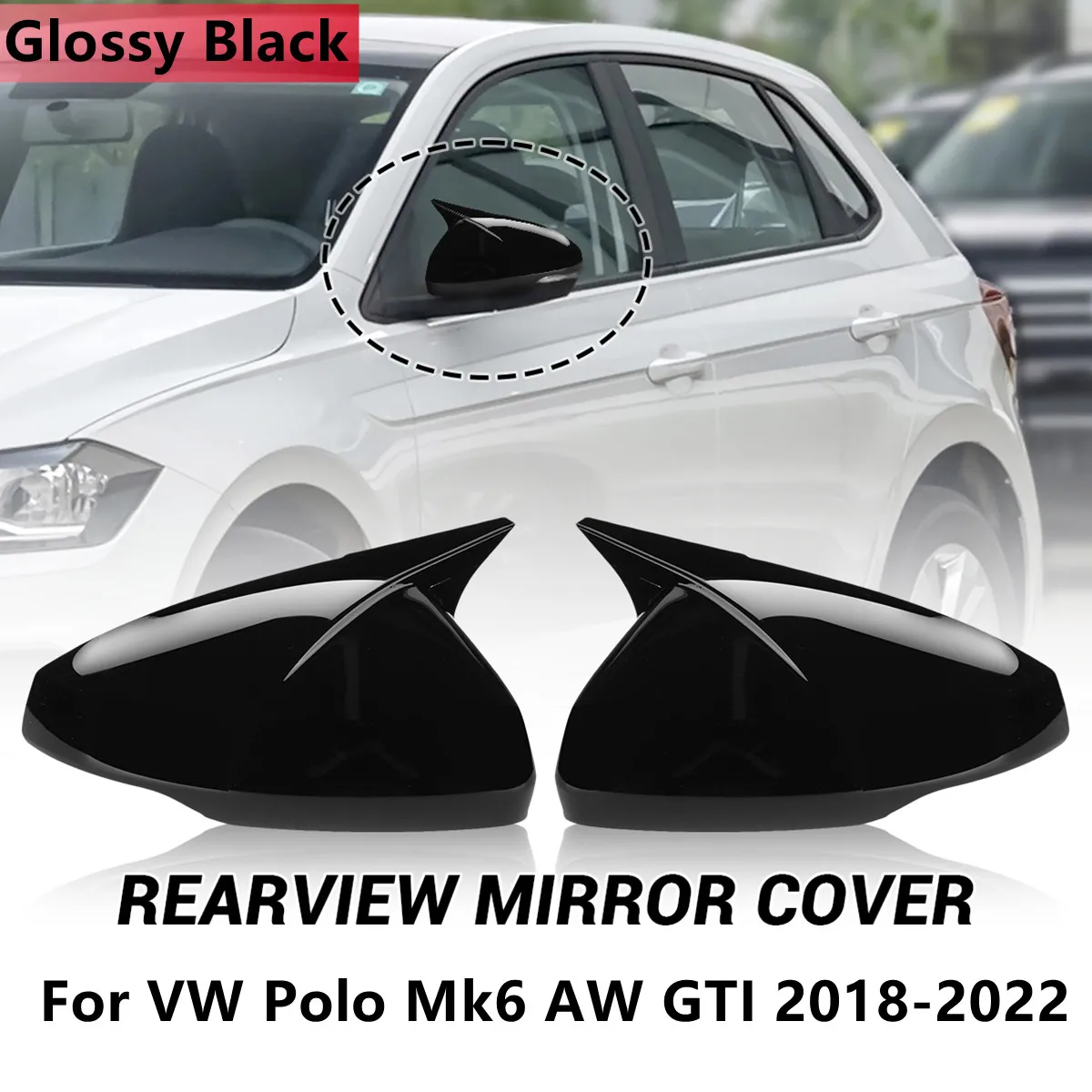 VW 폴로 MK6 TSI TDI MPI GTI GTD 2018-2022 사이드 도어..