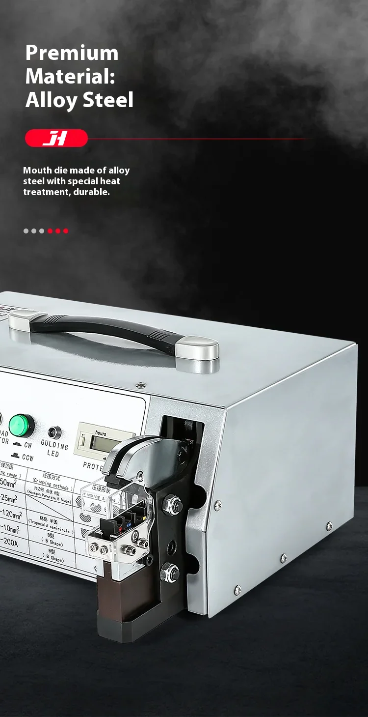 EM -50B2 Large Square Electric Crimping Machine with Free Dies for 70mm² Hydra