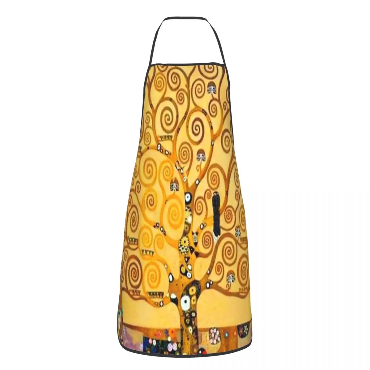 

Фартук Gustav Klimt-«Древо жизни» для женщин и мужчин, кухонный шеф-повара, кухонный фартук, домашний нагрудник, для уборки выпечки, унисекс, для взрослых