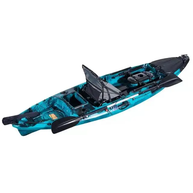 Single Double Kayak Inflatable Fishing Boat Foldable Canoe - AliExpress