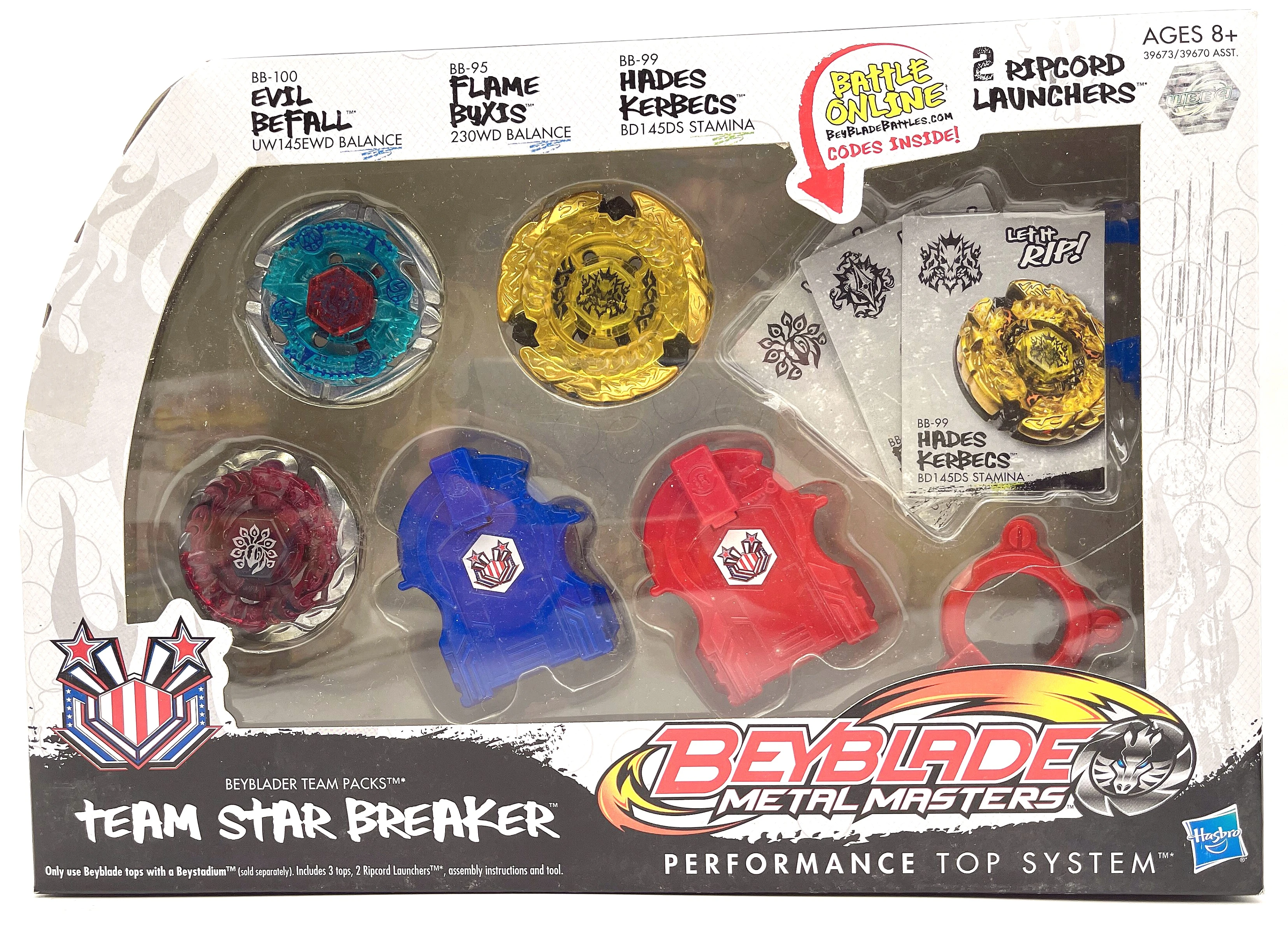 GENUINE Original Beyblade Metal Masters 