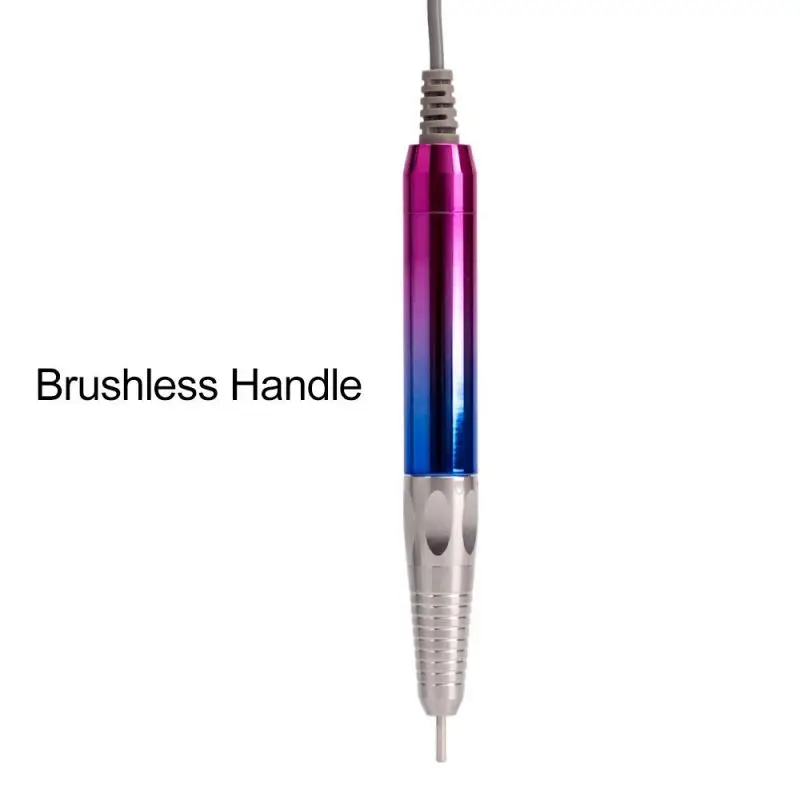 Brushless Nail Drill Replacement Handpiece 35KRPM Low Vibration Manicure Pen Metal Alloy Silent Polish Drill for Pedicure Salon 4