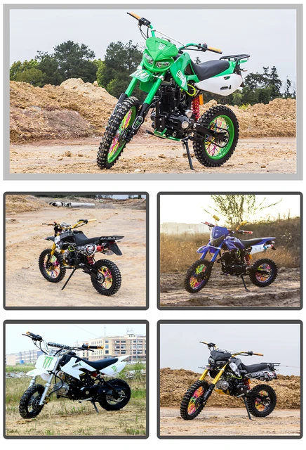 Dirtbike-motocicleta de gasolina para adultos, todoterreno de 125cc, 4  tiempos, Dirt Bike, modelo de moda - AliExpress