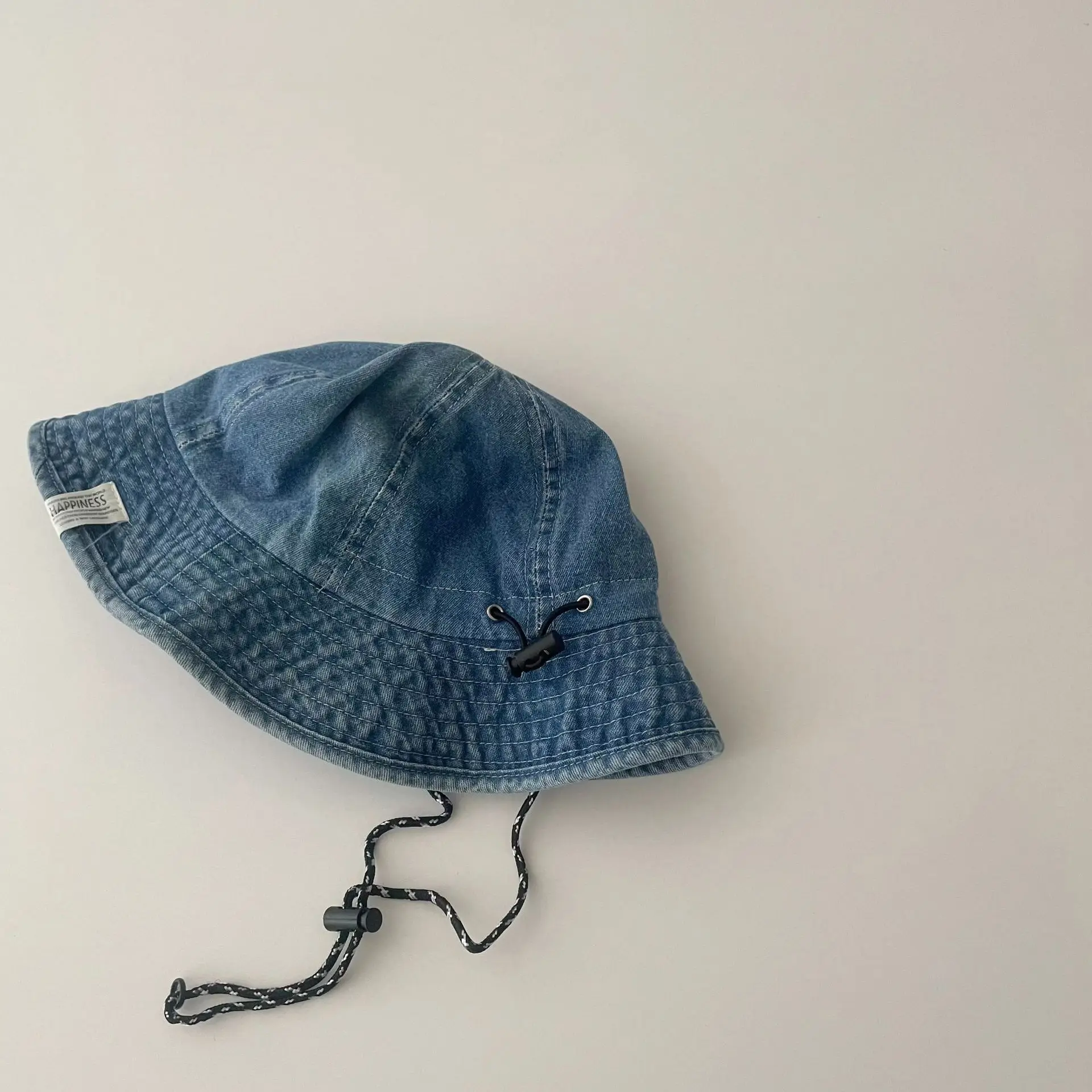 Kids Hat For Boy Girl 2024 Children Bucket Hat With String Boys Fisherman Panama Caps Summer Spring Outdoor Sun Caps Gorras 3-6Y